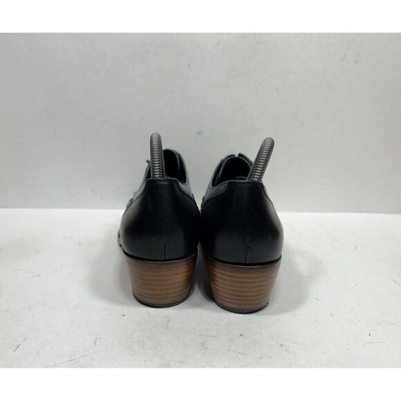 Wolverine 1000 Mile Nesbit Kiltie Leather Oxford Samantha Pleet Black Blue 10 B - Picture 4 of 8